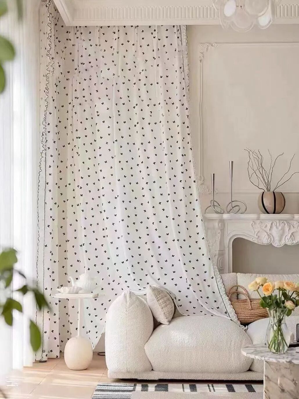 Foulola News:HDXZ/XYT/DKDG/XXLS/JGZ/SSEL/SWMT Embroidered Sheer supplier