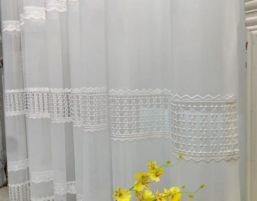Foulola News:HDXZ/XYT/DKDG/XXLS/JGZ/SSEL/SWMT Embroidered Sheer details