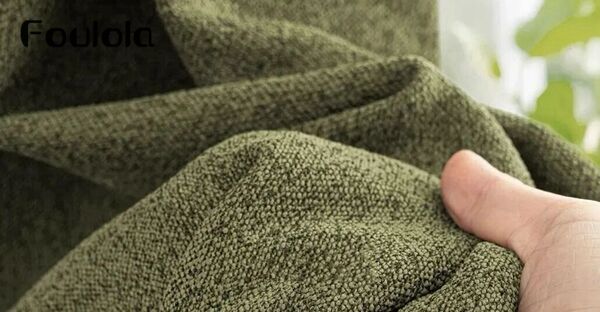 Foulola News：280CM Width Yarn-dyed Cotton Polyester Blackout Curtain---2610#