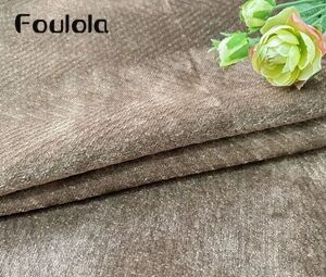 Foulola News： Yarn-Dyed Chenille Linen 90-95% Blackout Curtain & Fabric ---  2605# 