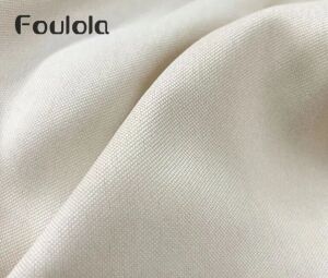 أخبار Foulola: ستائر ونسيج سادة من قماش الكتان بلون أسود من الجهتين — TSM#