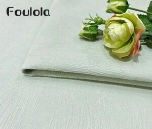 Foulola Nyheter: 2,8/3,2 m bredde Luksus Jacquard Chenille Svartutleggende Gardin & Stoff – F205