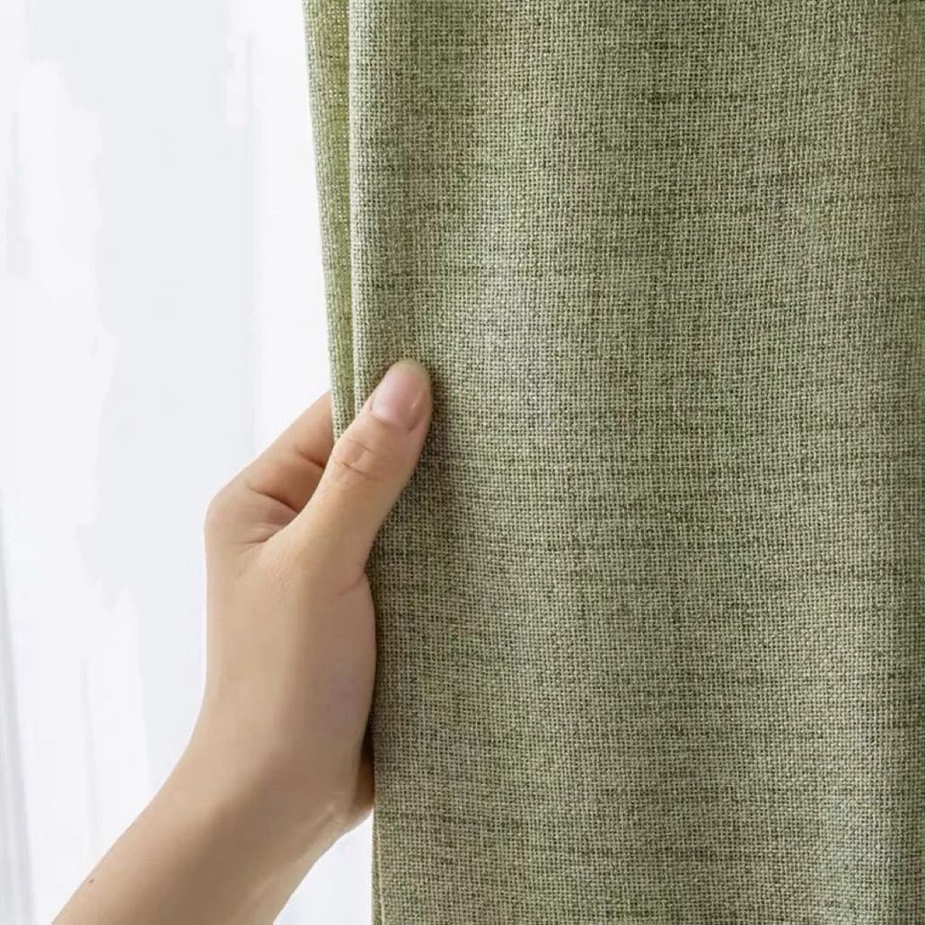 Foulola：16133A# Series,2.8/3.2m Two Sided Artwork Linen Fabric factory