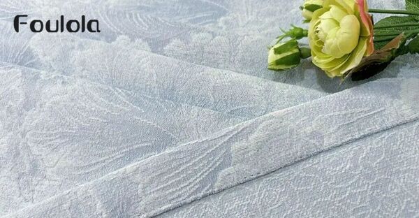 Berita Foulola: Tirai dan Fabrik Penyekat Cahaya Jacquard Chenille Dua Sisi dengan Lebar 280 cm / 320 cm — Model 2604A / 2604B#