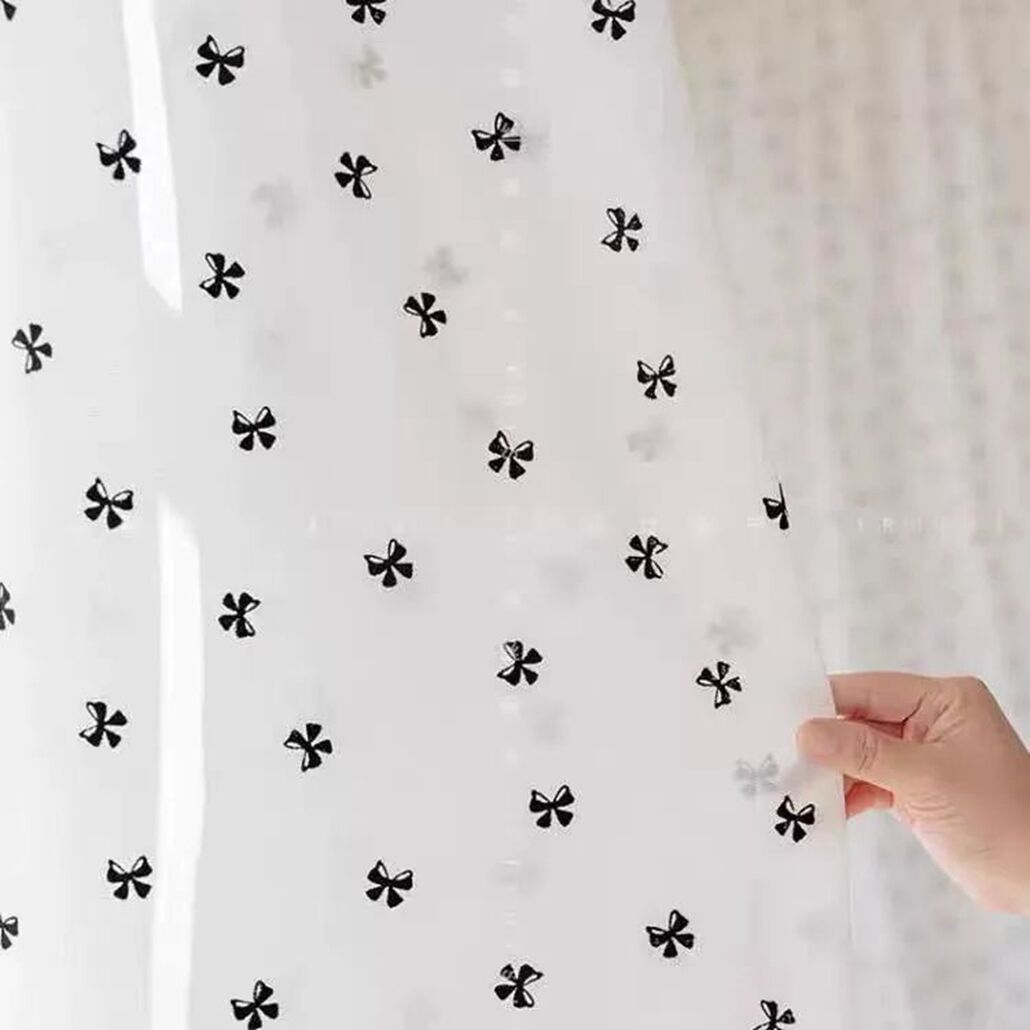 Foulola News:HDXZ/XYT/DKDG/XXLS/JGZ/SSEL/SWMT Embroidered Sheer manufacture