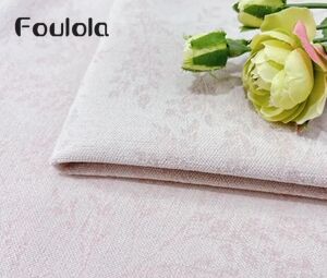Foulola News：2.8/3.2m 2609# Chenille Jacquard Linen Blackout Curtain