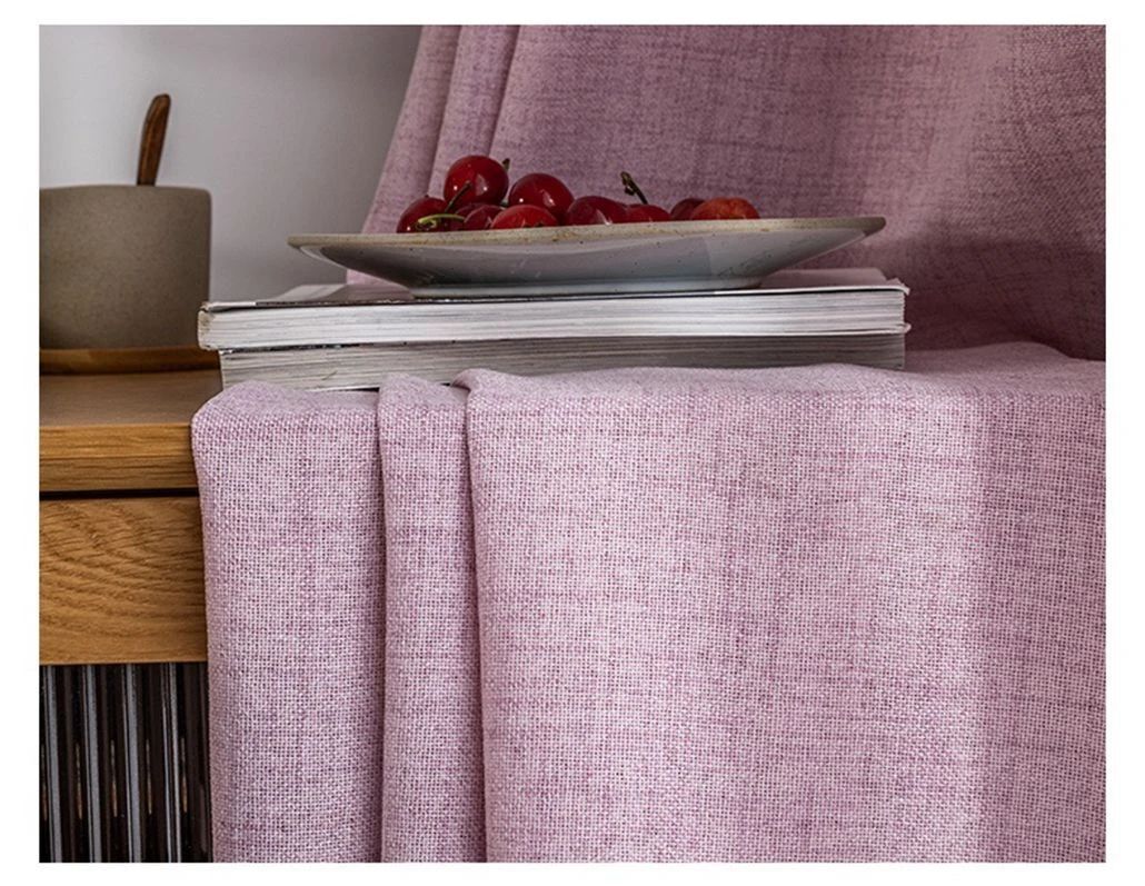 Foulola：16133A# Series,2.8/3.2m Two Sided Artwork Linen Fabric supplier