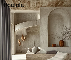 Foulola News:8937# Řada Laminace Uměleckého Díla 100% Tmavá Závěska & Textil