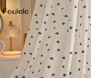 Foulola News:HDXZ\/XYT\/DKDG\/XXLS\/JGZ\/SSEL\/SWMT Embroidered Sheer