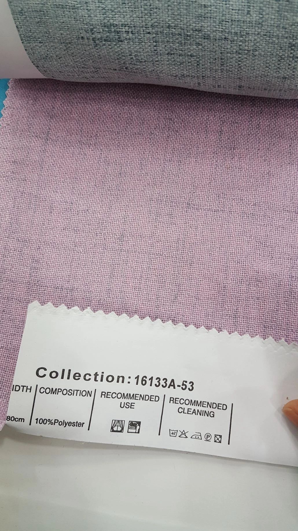Foulola：16133A# Series,2.8/3.2m Two Sided Artwork Linen Fabric manufacture