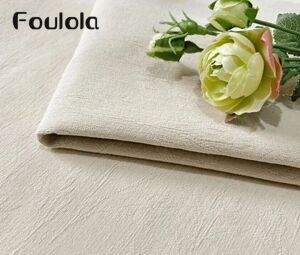 فولولا نيوز: ستائر وقماش جاكار شينيل فاخرة بعرض 2.8/3.2 متر، بلون أسود عازل للضوء — 5518#