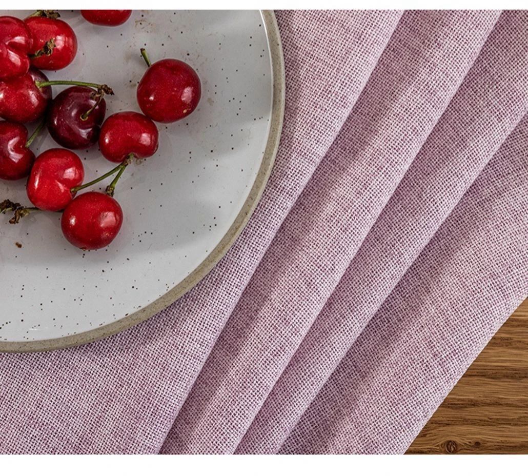 Foulola：16133A# Series,2.8/3.2m Two Sided Artwork Linen Fabric factory