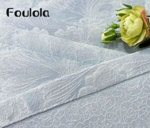 Foulola News：280CM/320CM Width Double-Sided Chenille Jacquard Blackout Curtain & Fabric---2604A/2604B#