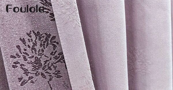 Foulola News : Rideau occultant jacquard de luxe en chenille MHT/YSL