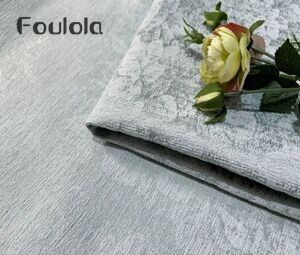 ຂ່າວ Foulola: Luxury Jacquard Chinelle Blackout Curtain HKFG#