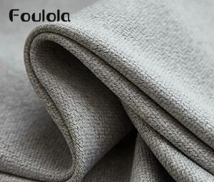 Foulola News：280CM/320CM Width Linen Style Blackout Curtain & Fabric---9918/9919/9920#