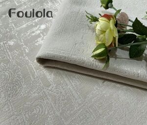 Foulola Ġurnaliżmu: 2.8/3.4m YCYF# Saqqafa Lussu Jacquard Blackout