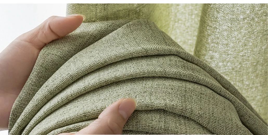 Foulola：16133A# Series,2.8/3.2m Two Sided Artwork Linen Fabric supplier