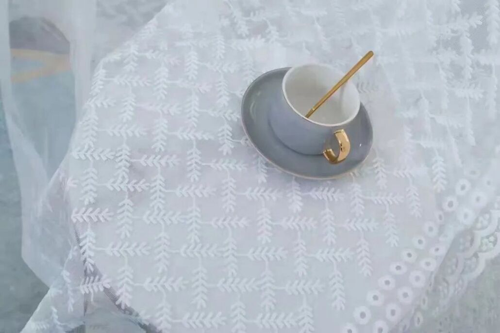 Foulola News:HDXZ/XYT/DKDG/XXLS/JGZ/SSEL/SWMT Embroidered Sheer supplier