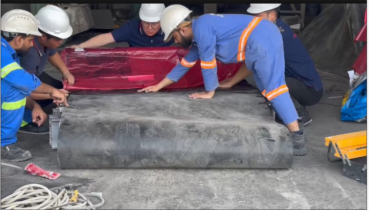 KILOMEGA Technical Collaboration Breakthrough | Bedrock Completes Hot Vulcanization Splice Technical Cooperation with Eastern Province Cement Company