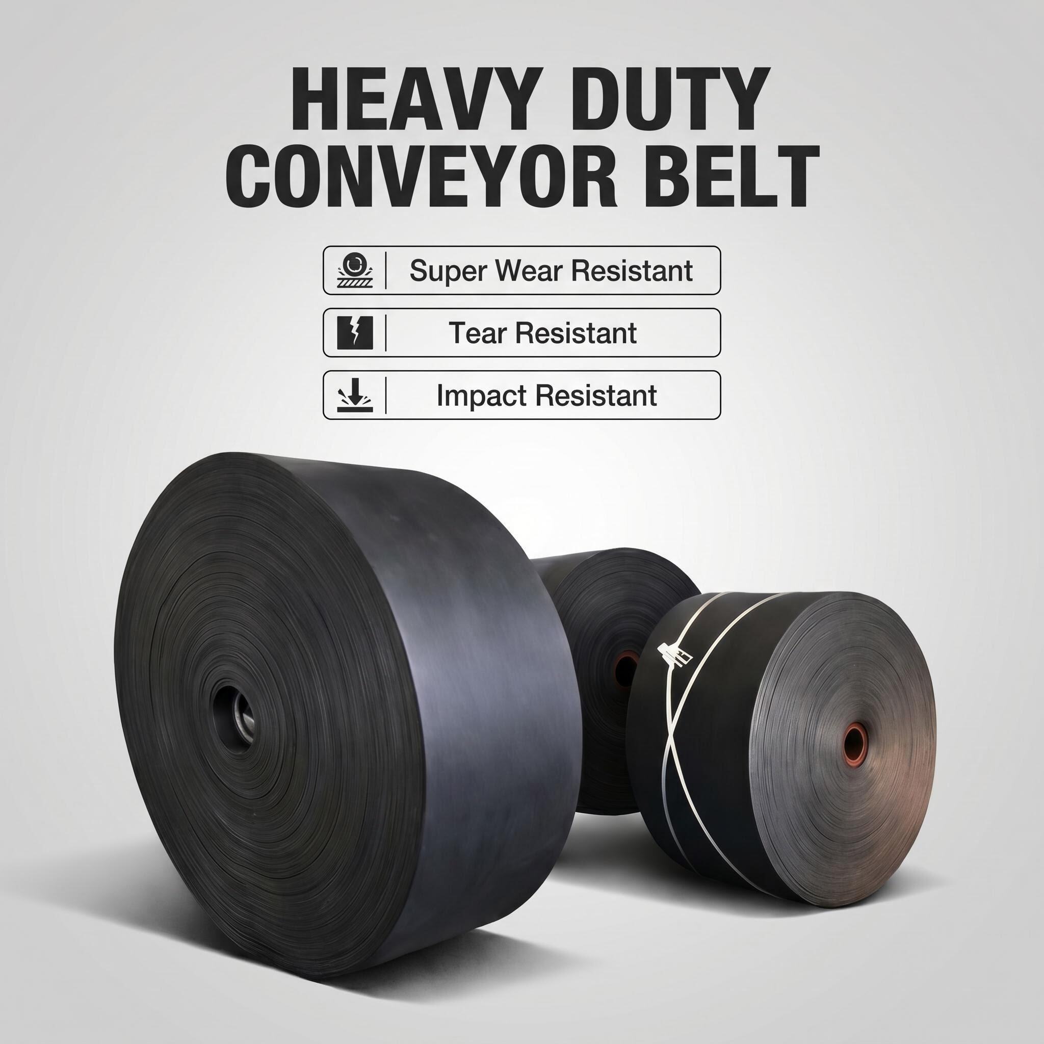 Wear Resistant Conveyor Belt for Quarry and Mining Applications