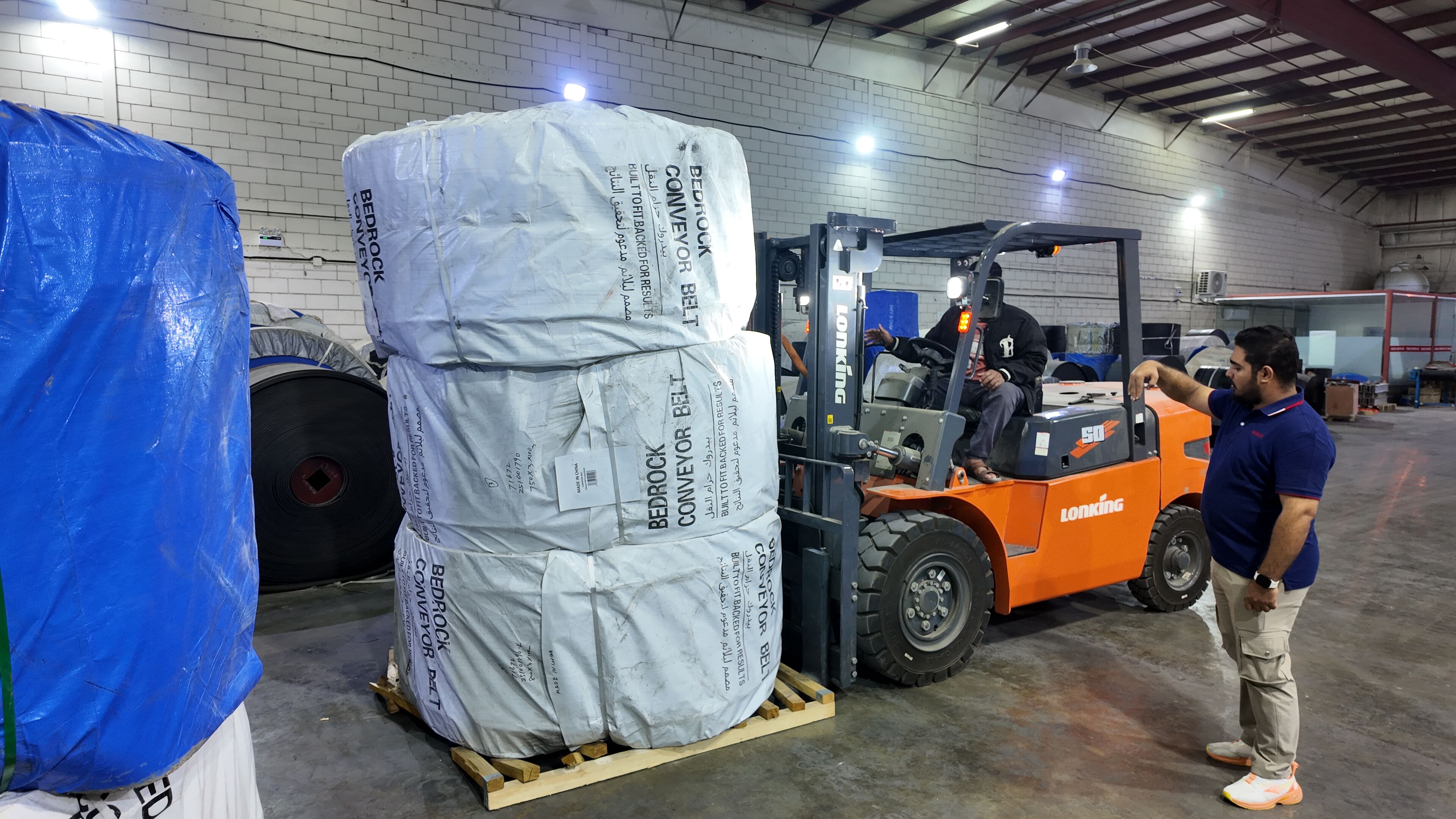 BEDROCK：Efficient Unloading Directly to Warehouse, Consolidating the Core Link of Conveyor Belt Supply Chain