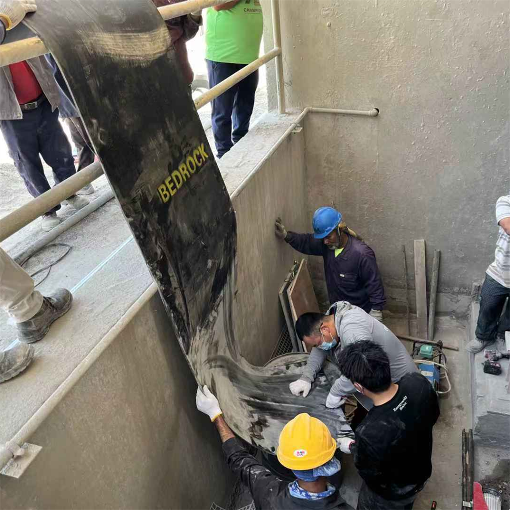 BEDROCK Completes Installation of Specialized Conveyor Belt for Dammam Mixing Station, Enhancing Customer Operational Efficiency with Technical Solutions