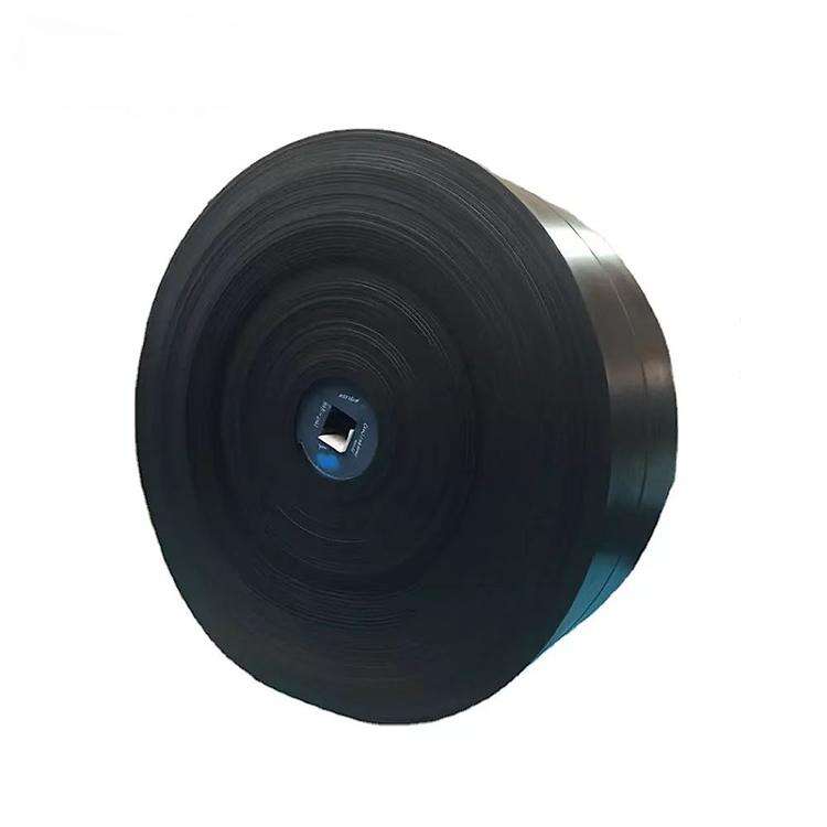 EP150 Customizable 3Ply 4Ply 15MPA Heat Resistant Black Rubber Conveyor Belt Heavy Duty for Stone Crusher mining