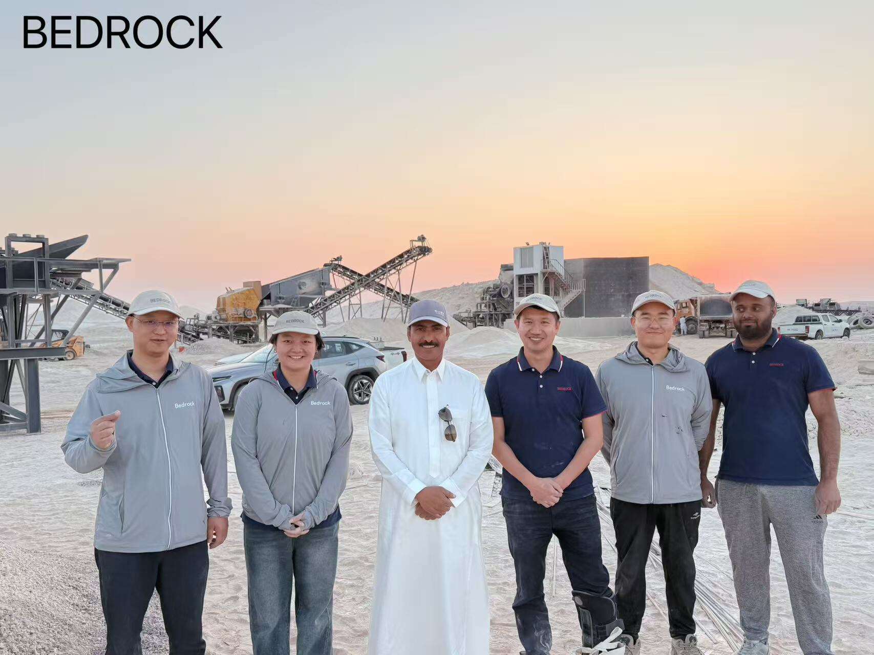 BEDROCK at AL Hasa Site: One Live Broadcast, One Complete Solution, One Successful Value Delivery