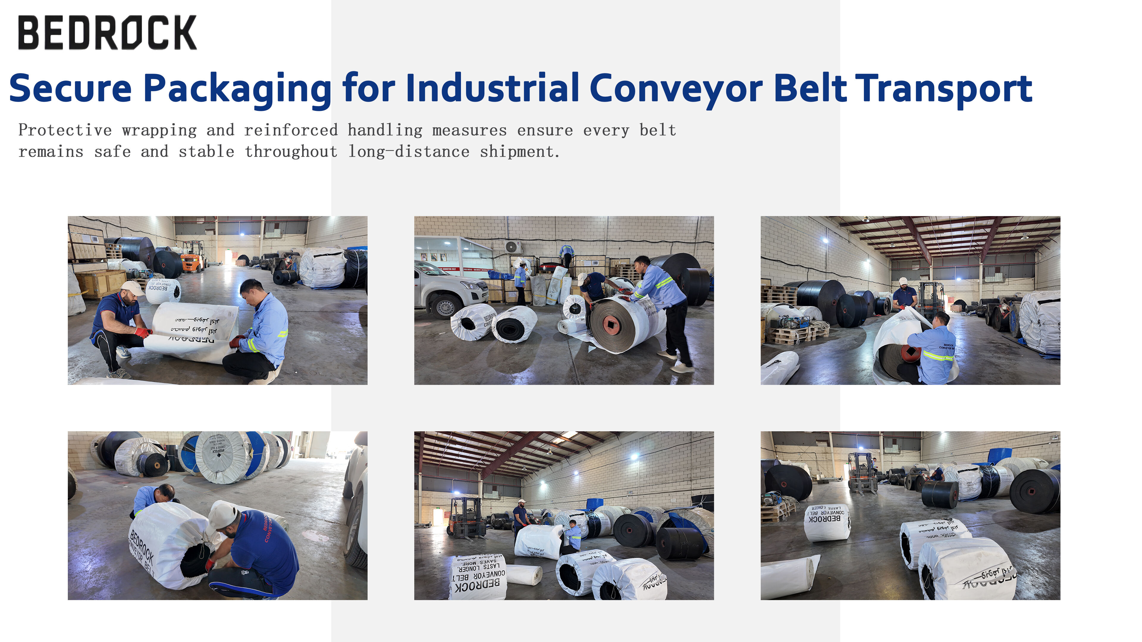 supporting a cement plant upgrade with installation ready conveyor belt delivery-1