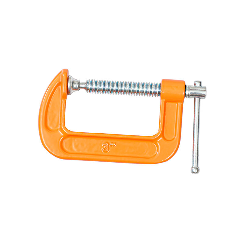 Gelber Leichtbau G-Schraubenschraubspanner 3