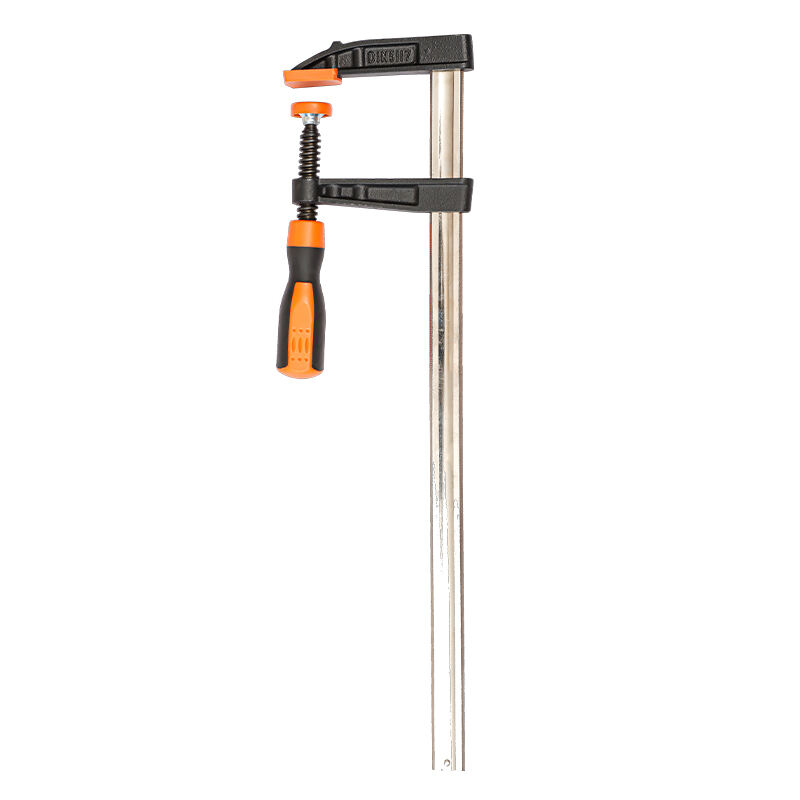 Alemania Tipo Mango de Plástico F-clamp Naranja