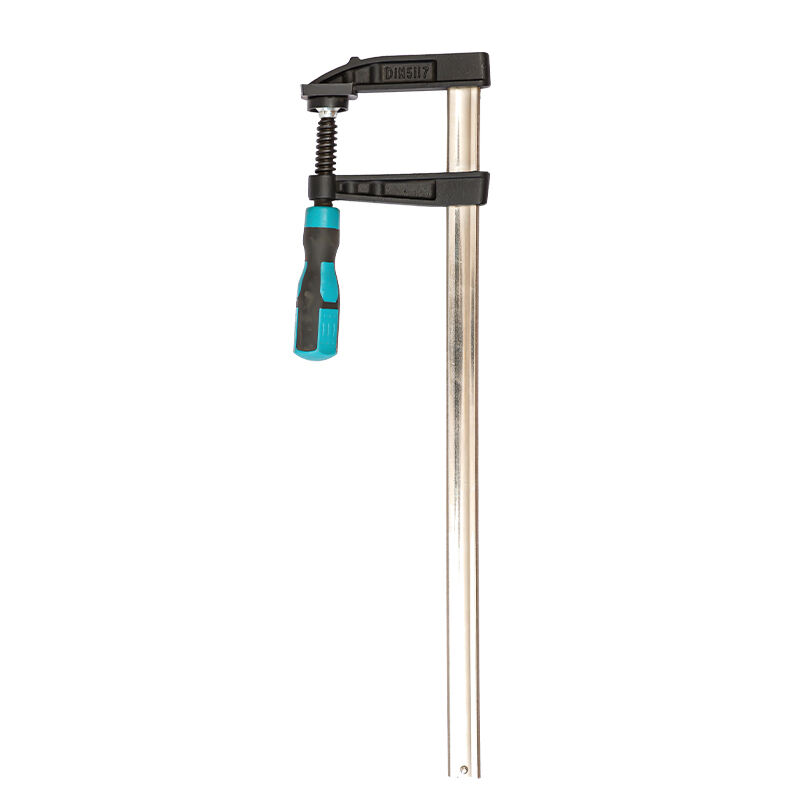 Alemania Tipo Mango de Plástico F-clamp Azul