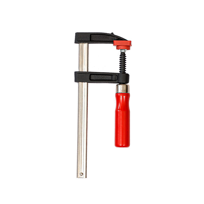 Alemania Tipo Mango de Madera F-clamp Rojo