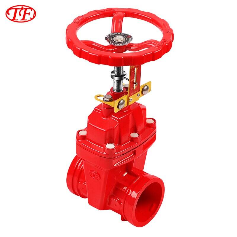 Grooved Outside Screw & Yoke Soft-Sealed Gate Valve Z81X-16Q
