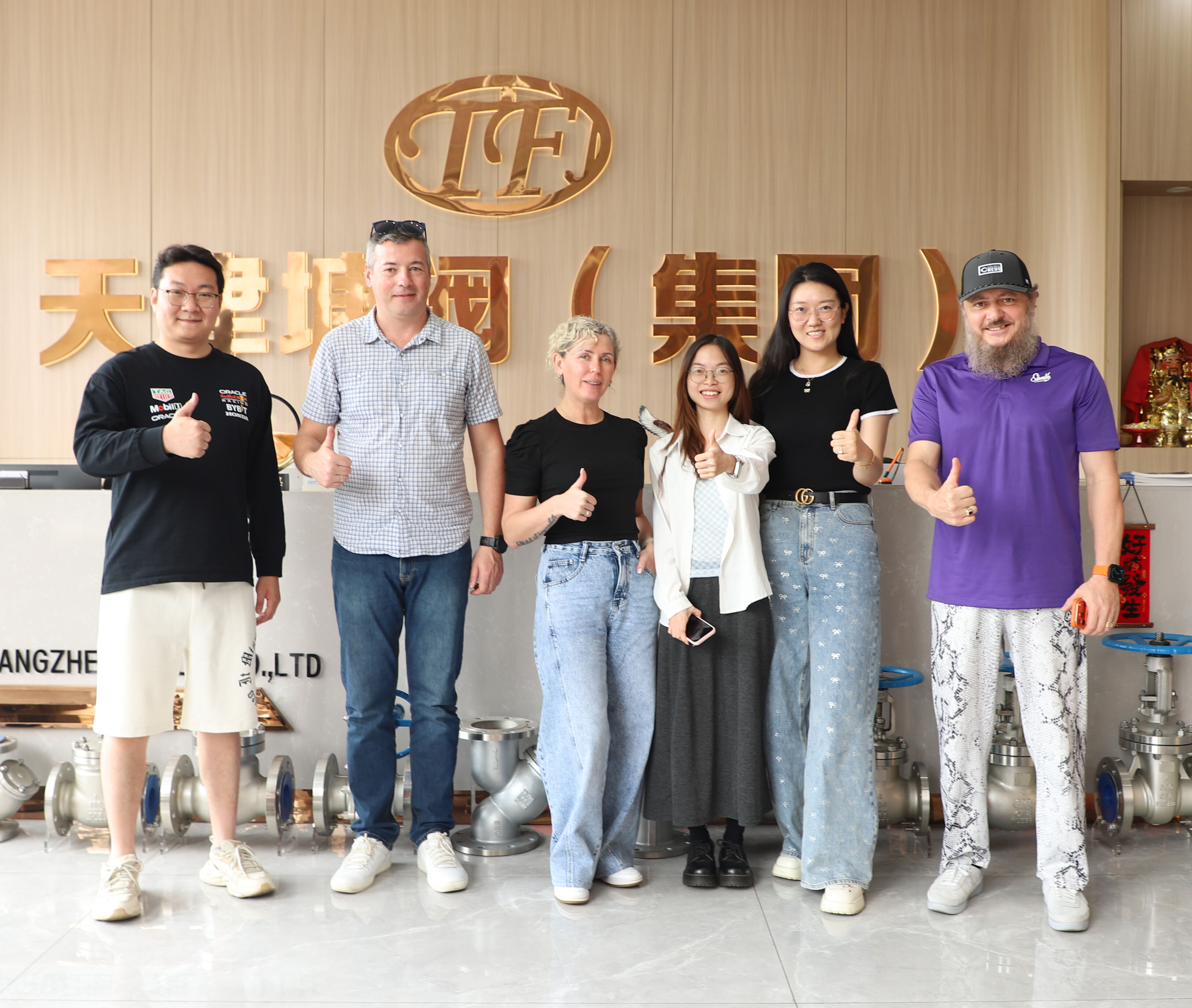 China-Russia Cooperation, Forging Craftsmanship — Russian Customers Visit Foshan TFJ Valve for Inspection and Procurement