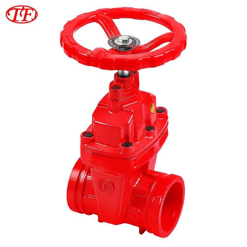   Grooved Inside Screw Non-Rising Stem Soft-sealed Gate Valve Z85X-25Q