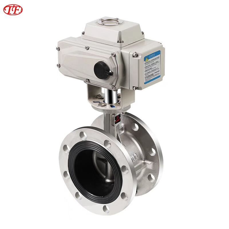 Stainless Steel Electric Flange Butterfly Valve D941X-16P