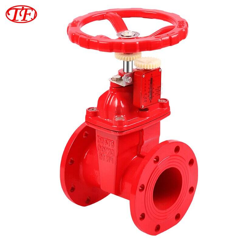  Flanged Non-rising Stem Soft-sealed Signal Gate Valve SFZ45X-16Q