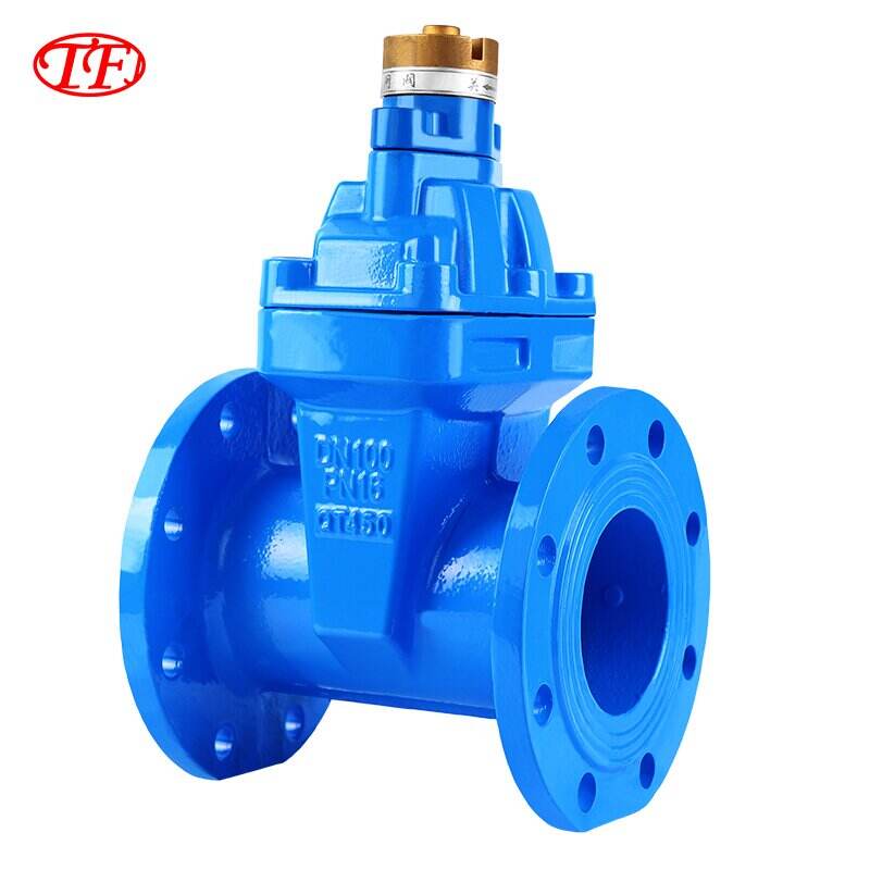 Magnetic Encrypted Flange Non-Rising Stem Soft-Sealed Gate Valve Z45X-10Q