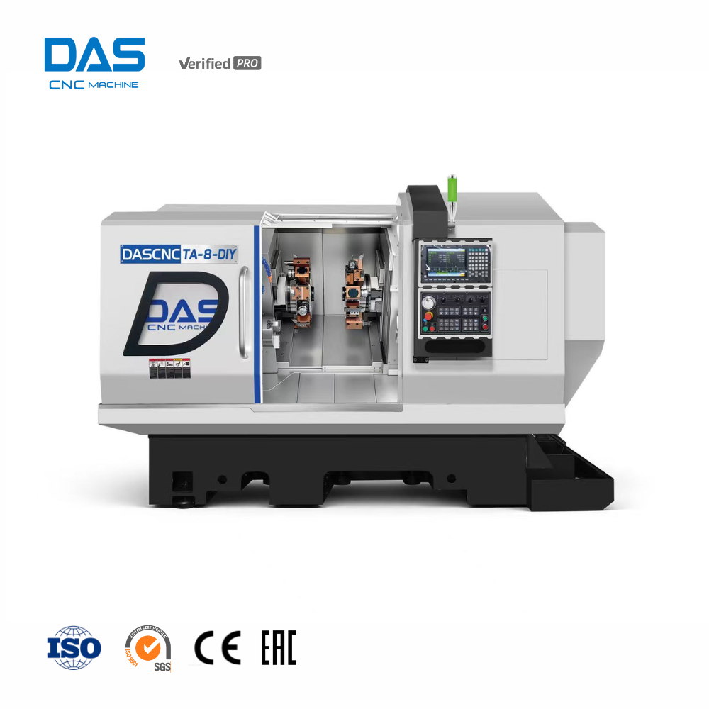 Dual 8 Inch Spindle Dual Y-axis Power Turret CNC Lathe