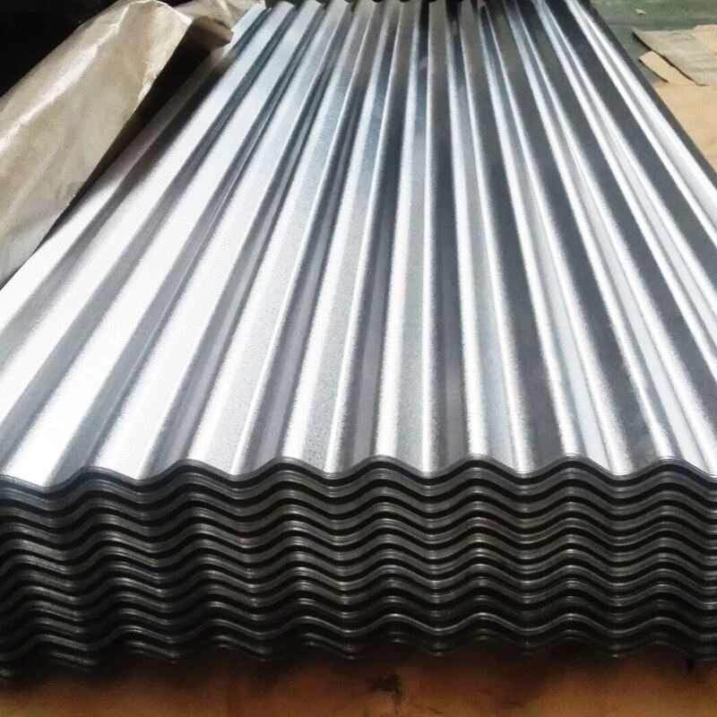 DX51D SGCC CGCC Z30-90G Galvanized Corrugated Roofing Sheet For Construction Material