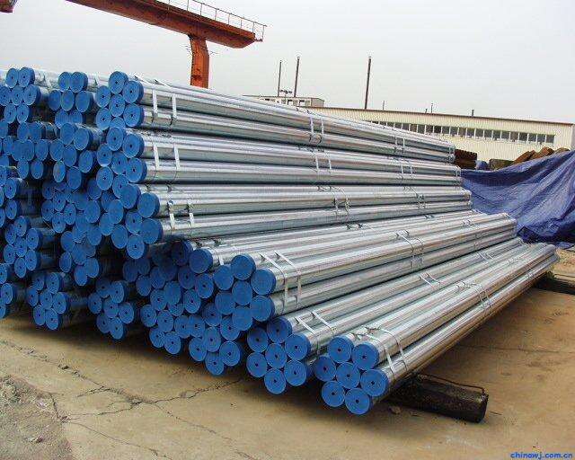 Galvanized steel pipe threaded