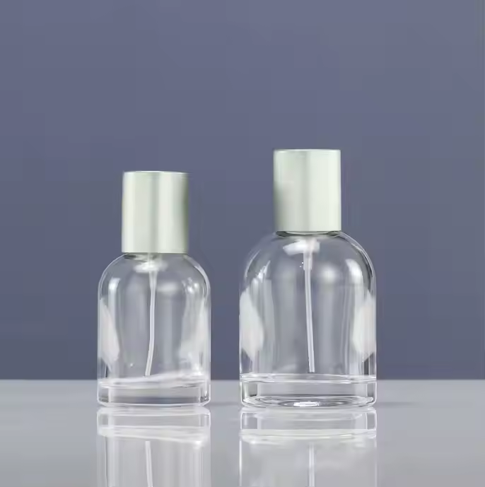 Enhancing your product with a transparent glass bottle