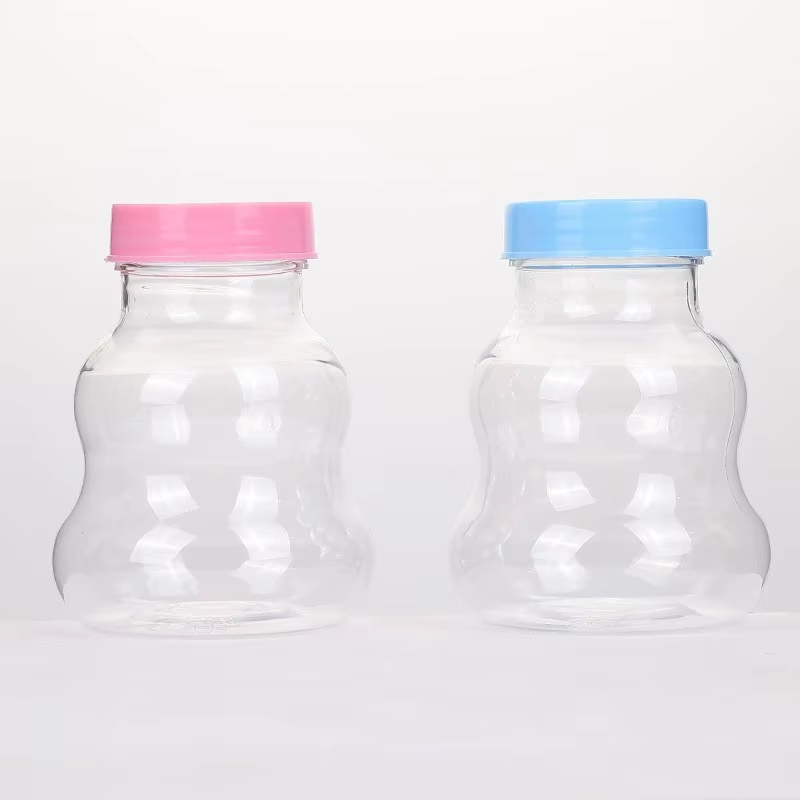 The versatility of see-through plastic bottles