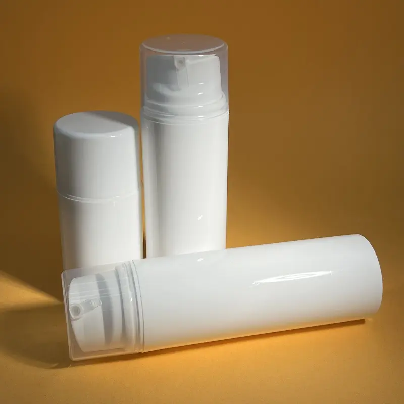 User-friendly and mess-free dispensing with airless pump mechanisms.
