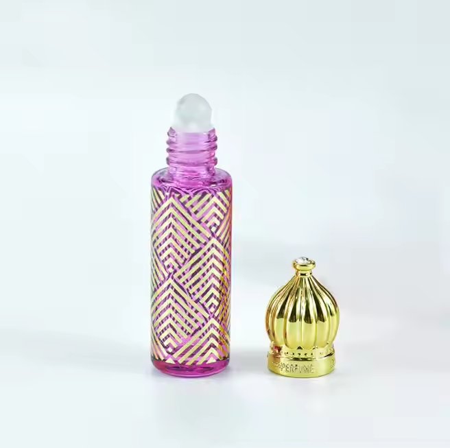 The beauty of collecting miniature perfume bottles.