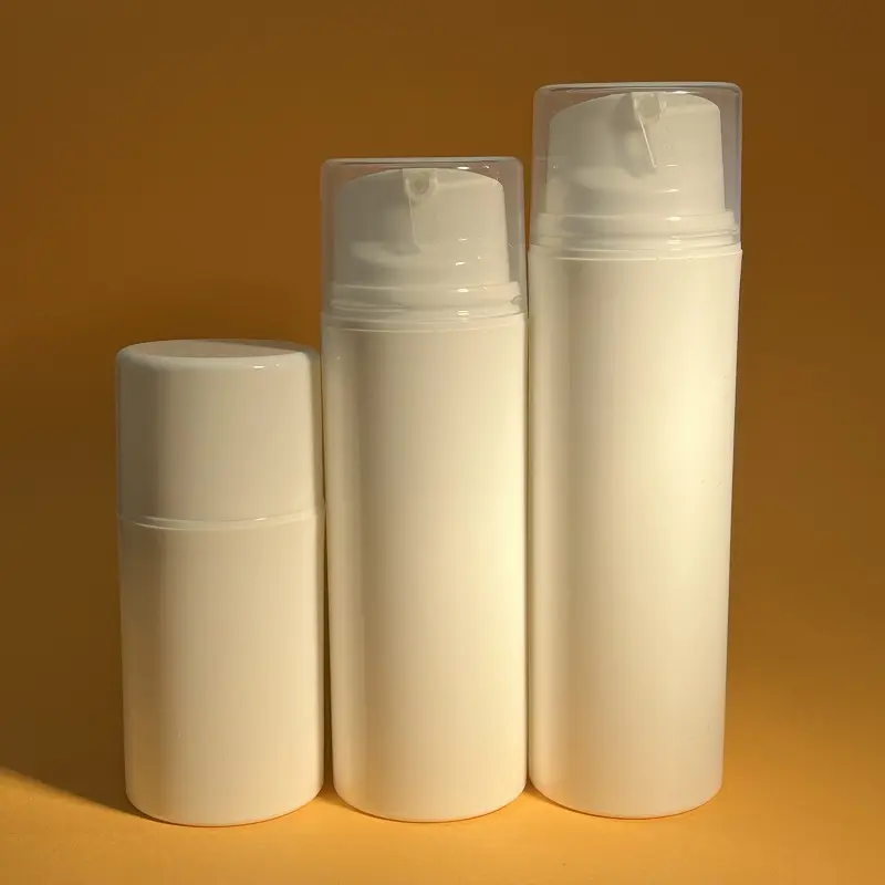Eco-friendly airless pump bottles.