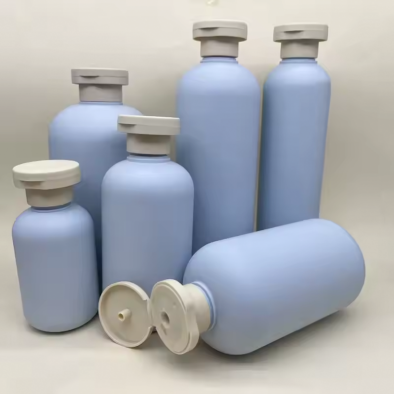 Say Goodbye to Dry Skin with Blue Lotion Bottles