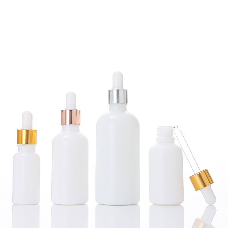 Elevate your skincare routine with our premium white dropper bottle.